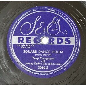 78 Novelty YOGI YORGESSON Square Dance Hulda / All Pooped Out S & G 3010 V+
